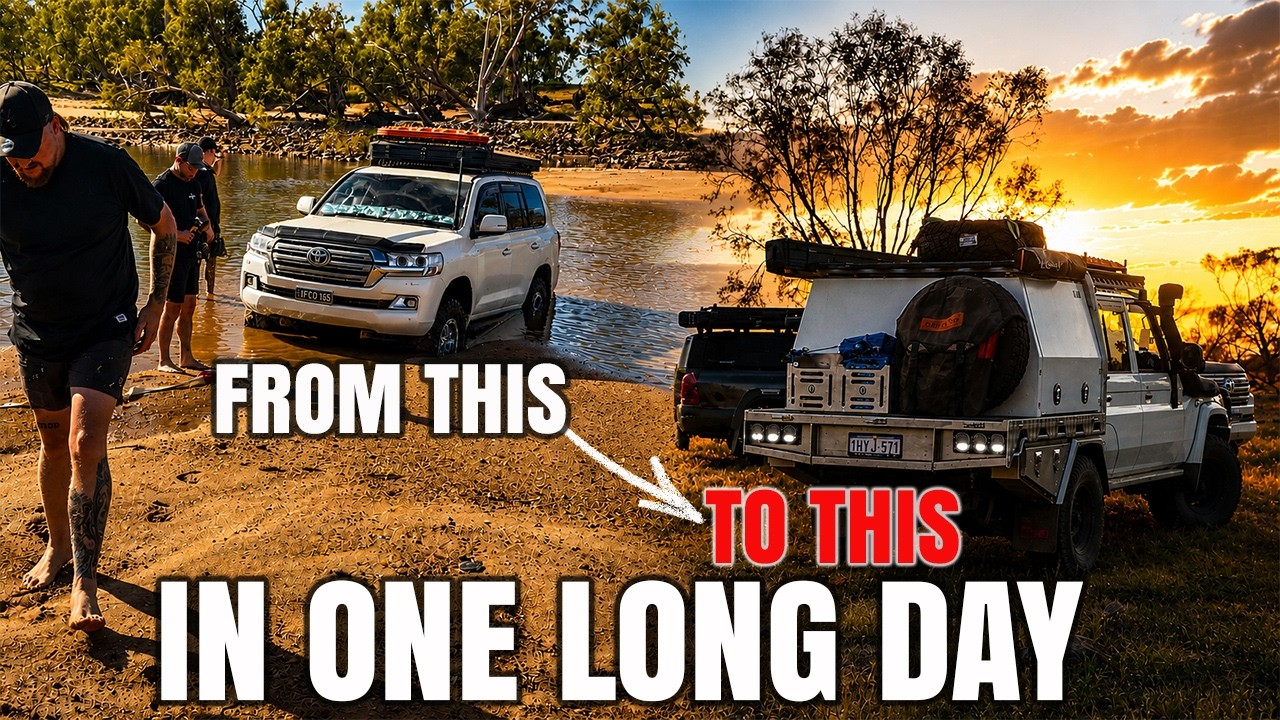 This took way longer than we thought - A long day on The Kennedy Ranges in the Outback - Part 3/5