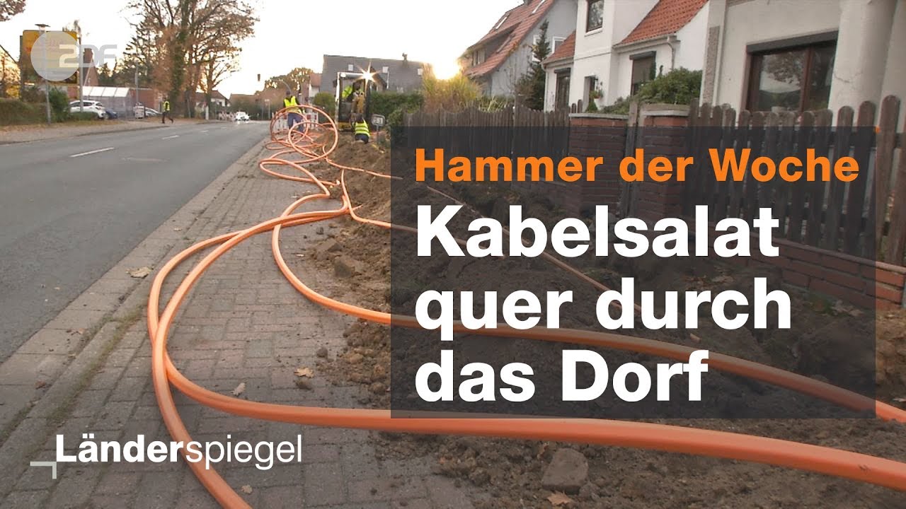 Doppelter Netzausbau in Beverstedt - Hammer der Woche vom 17.11.2018 | ZDF rechtliche hinweise