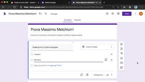 MODULI:QUIZ tutorial Melchiorri