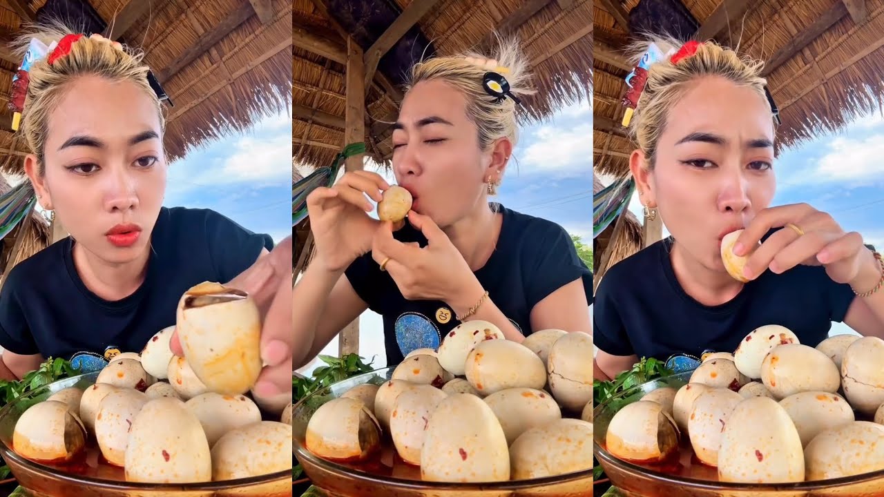 ពងទាកូន​សុីឈ័ន🥚🌶️🐣😋