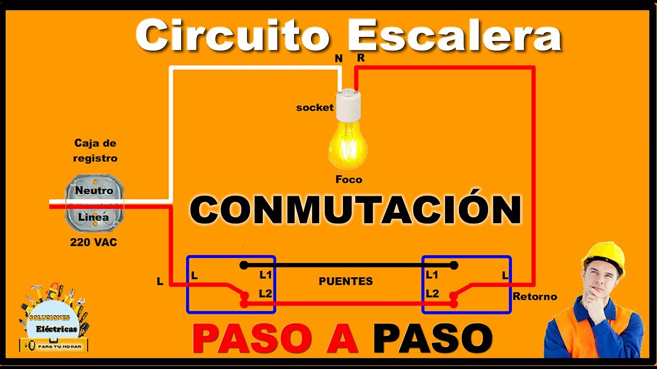 Circuito Escalera "BIEN EXPLICADO" - YouTube