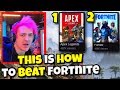 Ninja Reacts to How Apex Legends can Beat Fortnite as ...