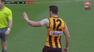 AFL 2015: Round 22 - Hawthorn highlights vs. Brisbane