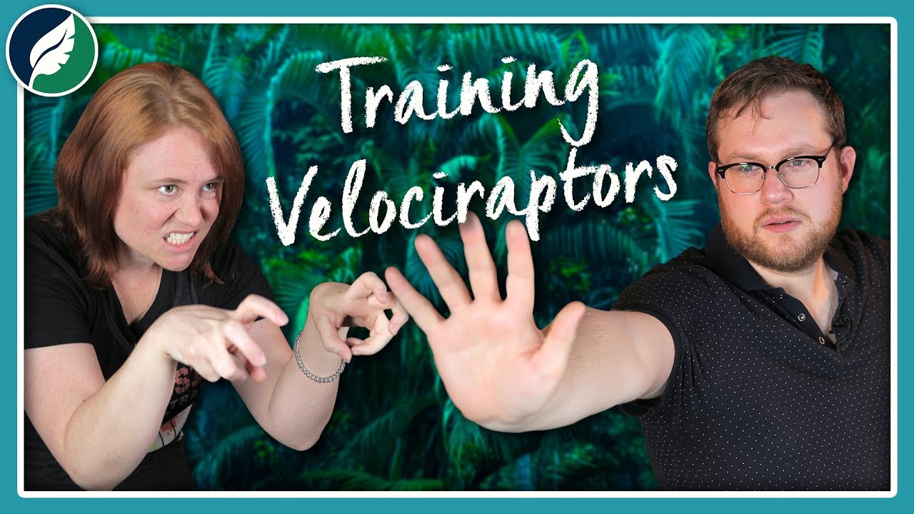 ⁣Could We Actually Train Velociraptors?