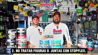 Errores Comunes Al Hacer Una Impermeabilizacion Con Mantoflex Y Stopflex El Ultimo Es El Mas Comùn