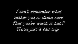 All American Rejects - Someday&#39;s Gone ( Lyrics )