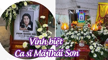 Ca sĩ Mã Thái Sơn qua đời ở tuổi 52