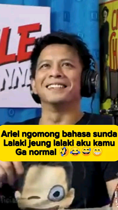 'Aril Ngobrol Pakai Bahasa Sunda di Podcast Sule - Seru & Kocak!'#podcast #shortvideo