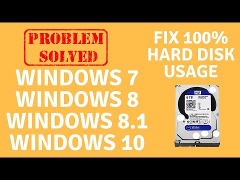 How to Fix Hard Drive Disk 100 Usage