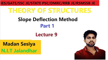 Slope Deflection  Method of Analysis Part 1 |CE | Structural Analysis Beam Case with Short trick