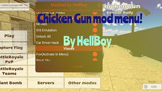 Chicken Gun mod menu v3.0.03 God mode, Unlock all, Chams and MORE!!!