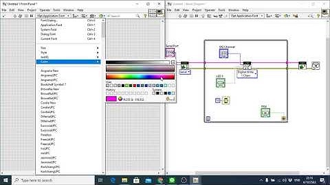 วิธีใช้งานโปรแกรม labview + Arduino เบื้องต้น