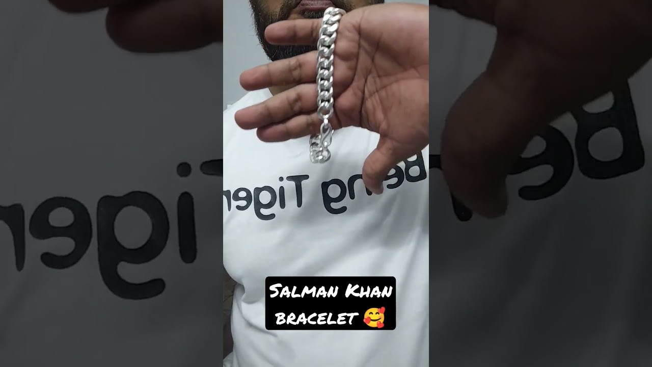 Top more than 88 salman khan bracelet unboxing  POPPY