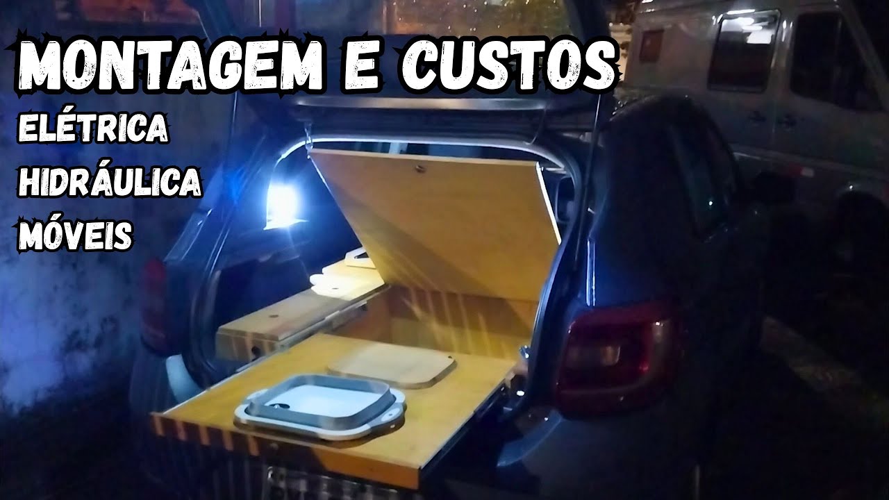 QUANTO CUSTOU A MONTAGEM DO MINIMOTORHOME SANDERO | Vale para Qualquer carro?