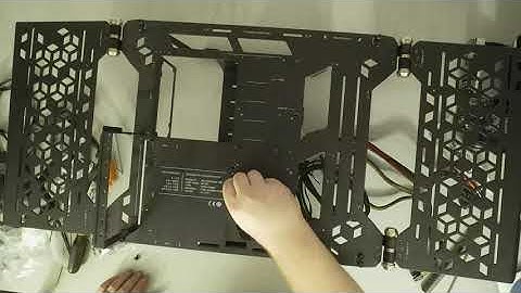 Building our new testbench on the MasterFrame 700 by coolermaster