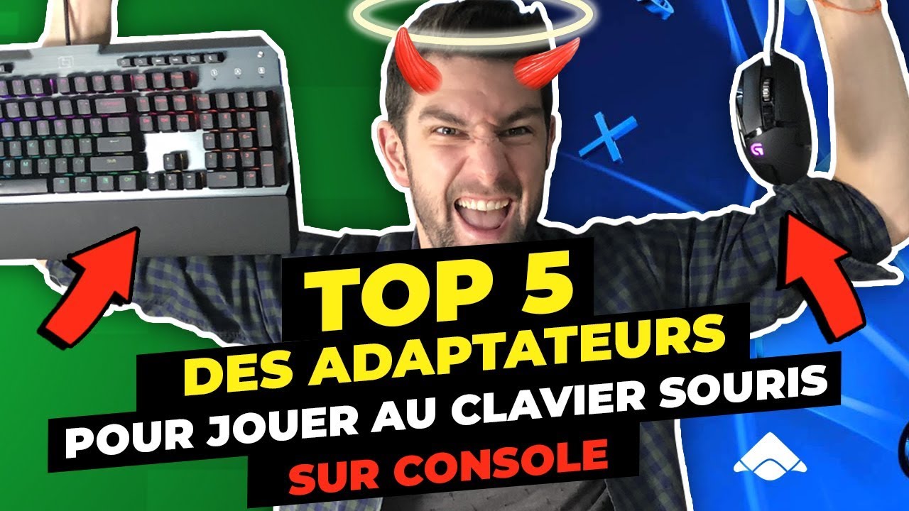 Pack PRO GTA 250 Clavier Souris Casque et Convertisseur CrossGame Xbox One  PS4 PS3 Nintendo Switch