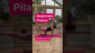 Celebrity Beginner Pilates - strengthen your back with the superman exercise Profile