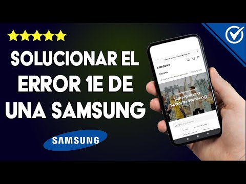 ¿Cómo solucionar el código error 1E en LAVADORA SAMSUNG?