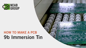Surface finish Immersion Tin | How to make a PCB step 9b