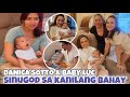 Danica Sotto sinugod ng mga kaibigan sa bahay para makita si baby Luc ang bunso nila ni Marc Pingris