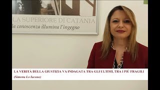 DIRITTO E LETTERATURA: Lectio Magistralis di Simona Lo Iacono