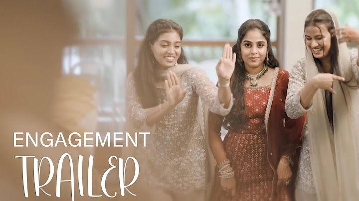 Engagement Trailer | Anjitha ❤️ Amal