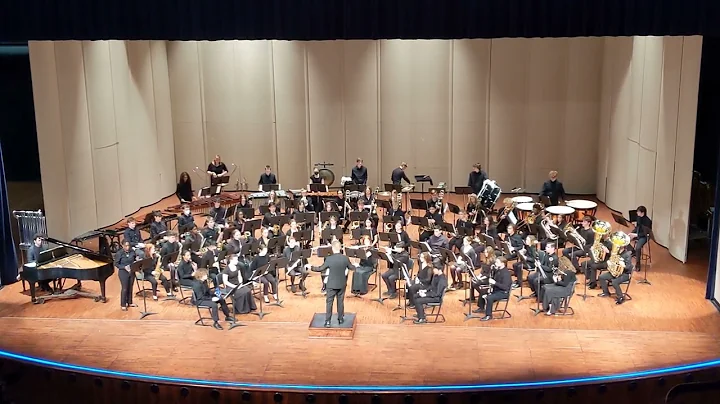 Lightning Field, by John Mackey, ELHS Wind Ensembl...