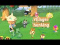 villager hunting for dreamies! | animal crossing new horizons