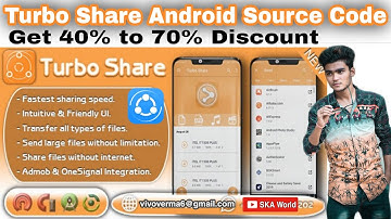 Turbo Share Android Source Code | Shareit App Source Code | Turbo Share Android Studio Project