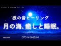 【睡眠用BGM・波の音・528Hz】月の下、穏やかな海の音で浄化回復しながら眠る音楽 | ONS-0054
