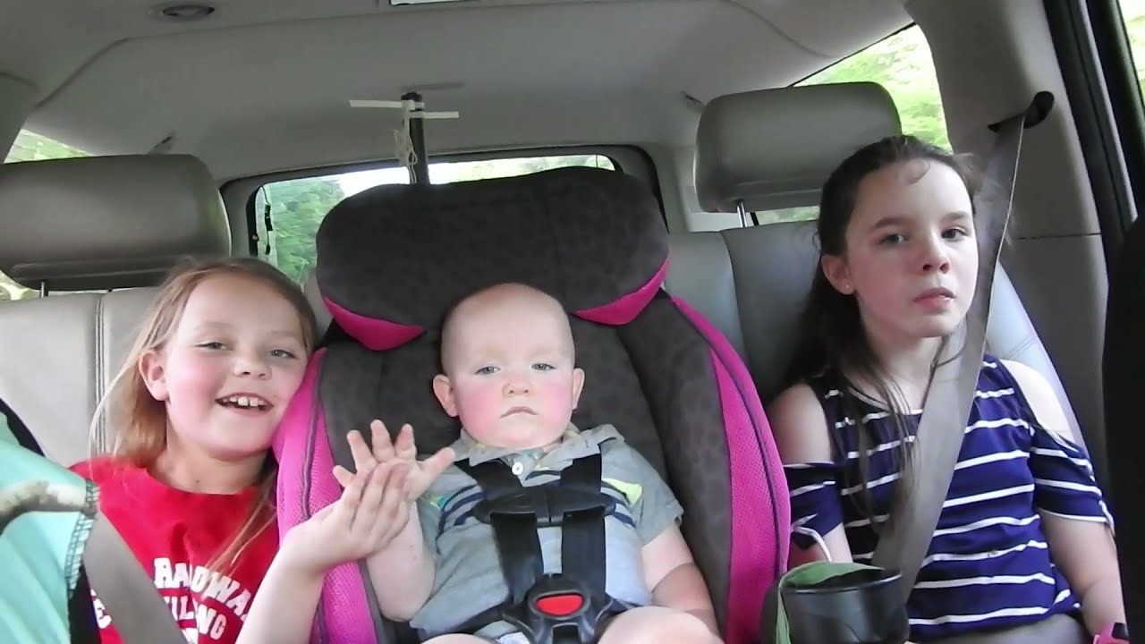 When your child pops there gum on the farm