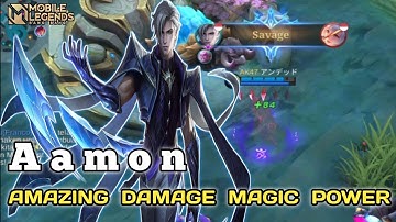 Aamon Assassin Savage, The Best Assassin - Mobile Legends Bang-bang