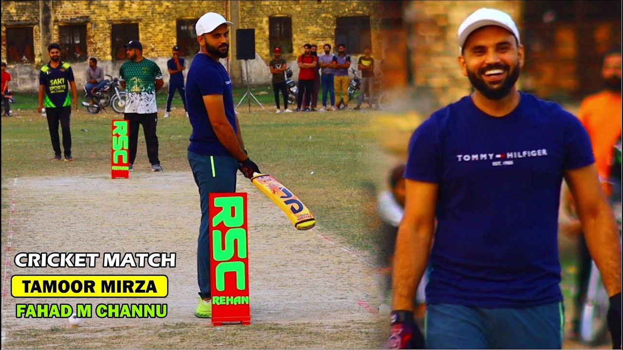 TAMOOR MIRZA VS SARMAD HAMEED | FAHAD MIAN CHANNU | TAPE BALL CRICKET ...