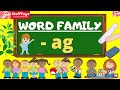 Word Family Ag How To Teach Phonics