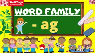 Word Family - Ag How To Teach Phonics