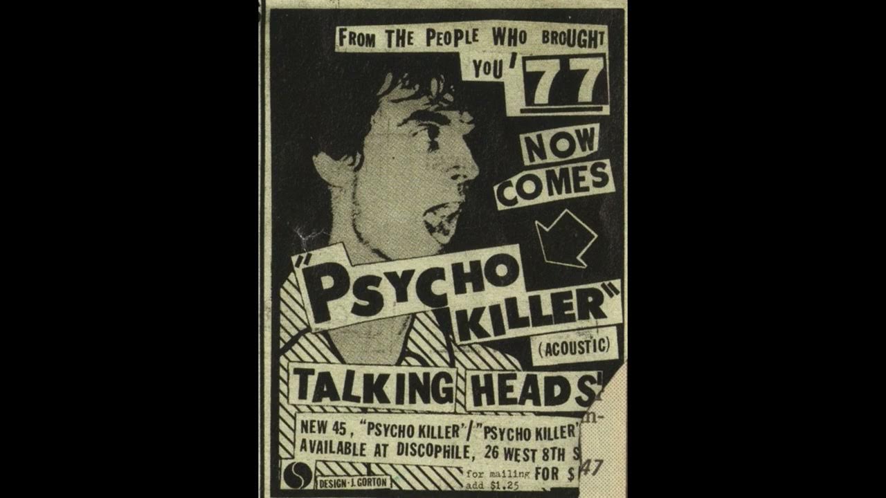 Killers talking. Talking heads Psycho Killer. Психо панк. Psycho Killer текст. Talking heads 77.