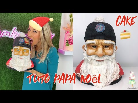 COMMENT REALISER UN GATEAU PERE NOEL EN 3D !!!