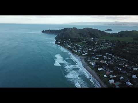 Wainui Beach surf video, Wainui Beach surf spot, Gisborne / East Cape, New Zealand.