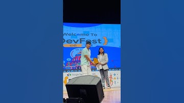 What an amazing day at Google DevFest 2025!🌍🔥@GDGRanchi  #google #shorts #explore #foryou #viral