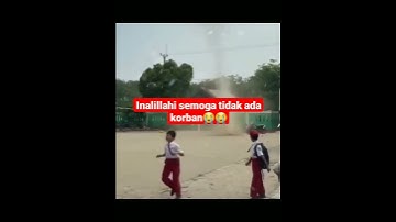 viralll angin puting beliung di sekolah SD #shorts #trending #shorts #bahdadung