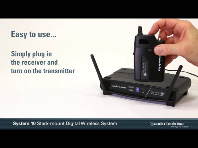 Радіосистема з передавачем і приймачем Audio-Technica ATW-1101