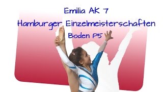 Emilia AK 7, Boden P5,  Hamburger Einzelmeisterschaften (HHEM) 2016, HT16 | Leistungsturnen