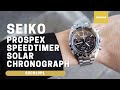 Unboxing Seiko Prospex Speedtimer Solar Chronograph SSC819