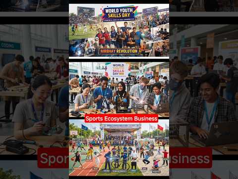 This is Day 1/128  Of Launching Sports Ecosystem #WorldYouthSkills Day #StartupJourney #SportsBrand