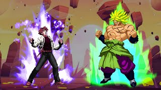 [KOF vs DBZ] Orochi Kyo Keyser Vs Broly | M.U.G.E.N