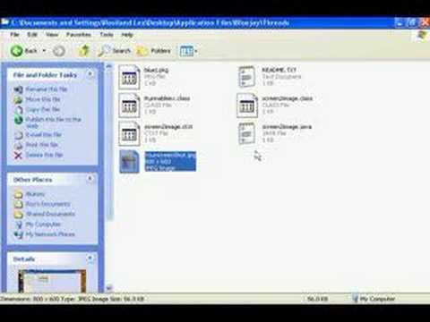 Java Screen Capture Program