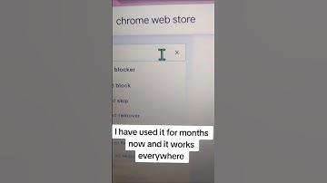 The Best+Free Ad Blocker- Blocks All Annoying Ads With Chrome Extension #shorts