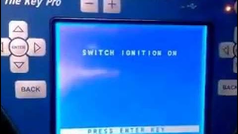 How to match Ford Focus 2013 with key pro M8