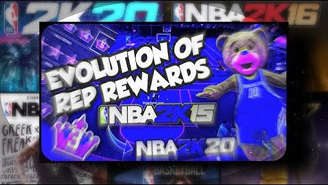 THE TOP 6 BEST REP REWARDS IN 2K HISTORY!!!  NBA 2K16 - NBA 2K21 (BEST - WORSE)