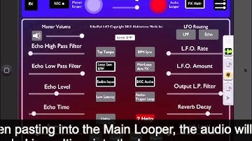 Echo Pad - Import Export Tutorial